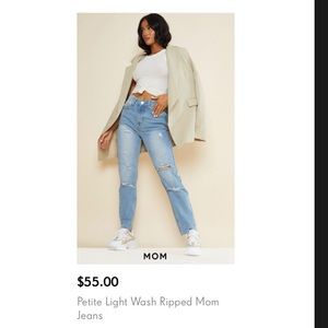 Pretty Little Thing Mom jean
